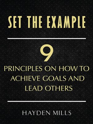 cover image of Set the Example